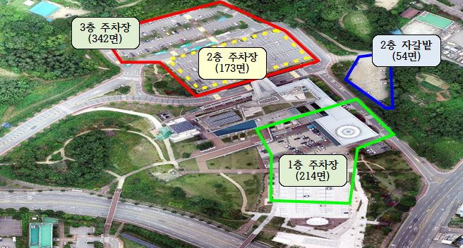 광주시청 부설주차장…