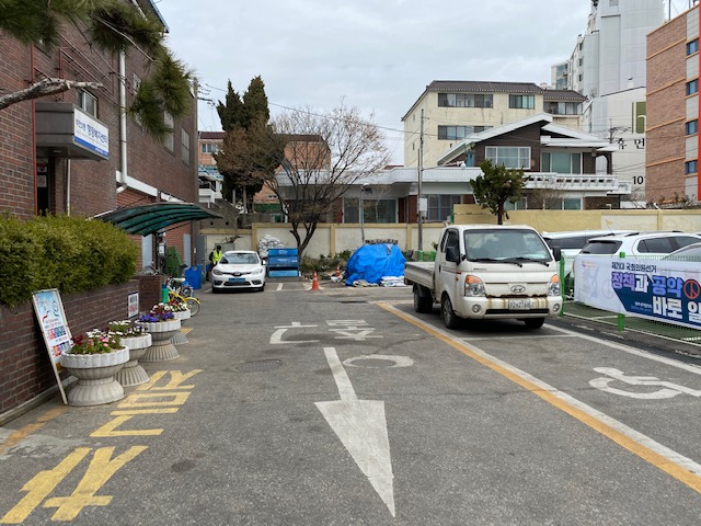 주안2동행정복지센터 본관앞