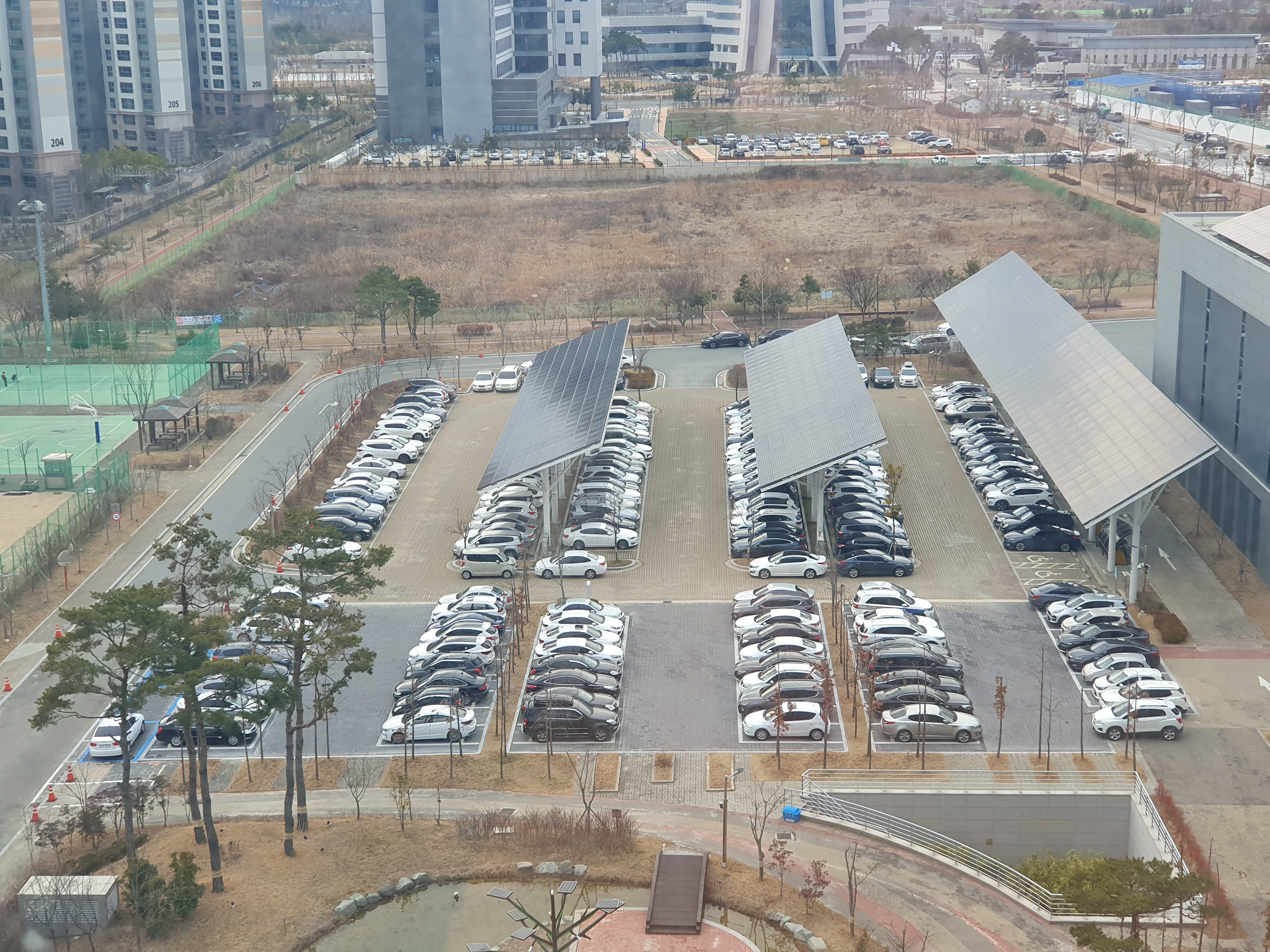 한전KPS(주) 지상주차장