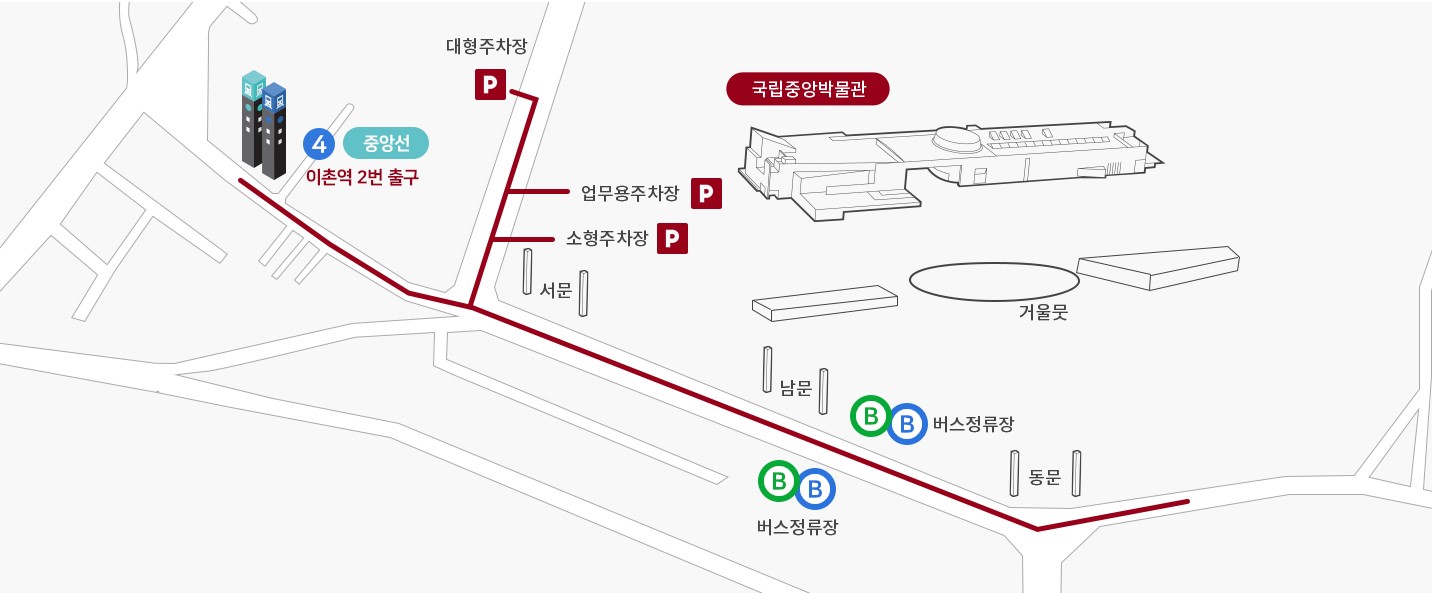 국립중앙박물관 주차장